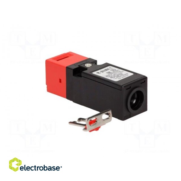 Safety switch: key operated | FR | NC + NO | IP67 | polymer | black,red image 4