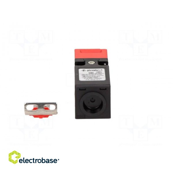 Safety switch: key operated | FR | NC + NO | IP67 | polymer | black,red image 5