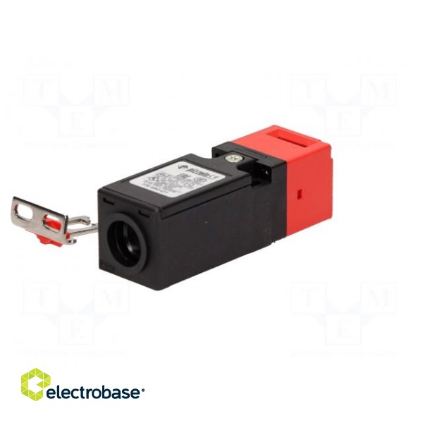 Safety switch: key operated | FR | NC + NO | IP67 | polymer | black,red paveikslėlis 6