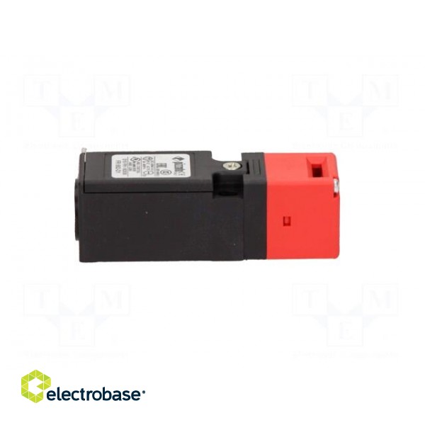 Safety switch: key operated | FR | NC + NO | IP67 | polymer | black,red image 7