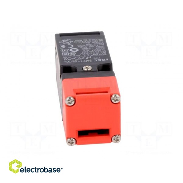 Safety switch: key operated | HS5D | NC x2 | Features: no key | IP67 image 9