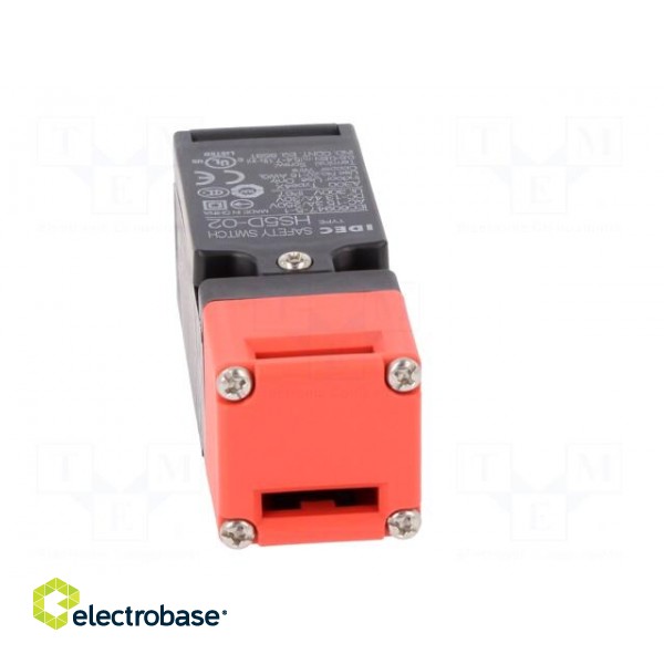 Safety switch: key operated | HS5D | NC x2 | Features: no key | IP67 image 9