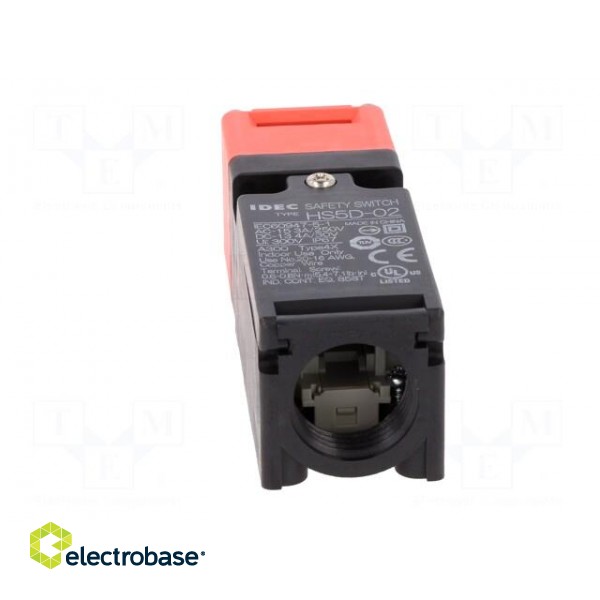 Safety switch: key operated | Series: HS5D | Contacts: NC x2 | IP67 image 5