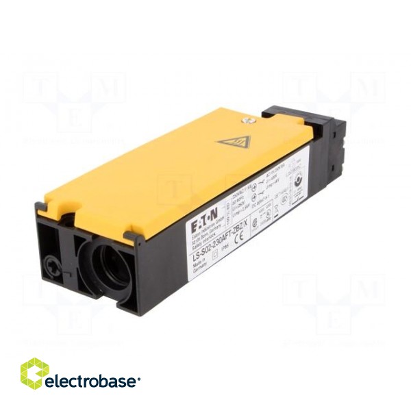 Safety switch: key operated | LS-ZBZ | NC x2 | IP65 | plastic | yellow image 6