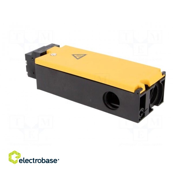 Safety switch: key operated | LS-ZBZ | NC x2 | IP65 | plastic | yellow paveikslėlis 4