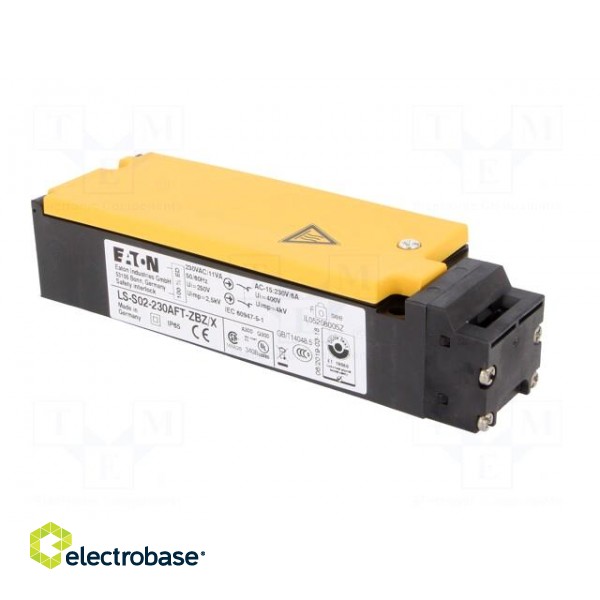 Safety switch: key operated | LS-ZBZ | NC x2 | IP65 | plastic | yellow image 8