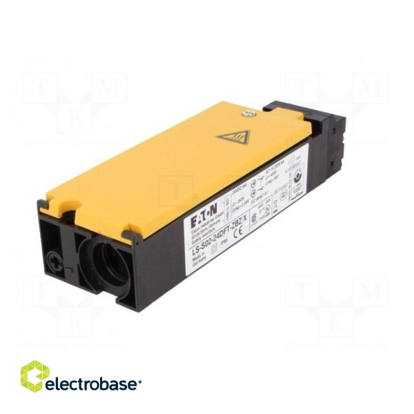 Safety switch: key operated | LS-ZBZ | NC x2 | IP65 | plastic | yellow paveikslėlis 6