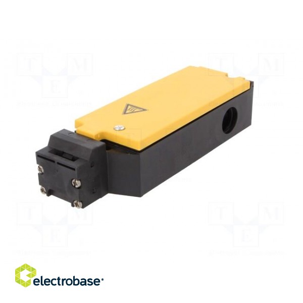 Safety switch: key operated | LS-ZBZ | NC x2 | IP65 | plastic | yellow фото 2