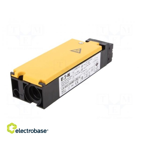 Safety switch: key operated | LS-ZBZ | NC x2 | IP65 | plastic | yellow image 6