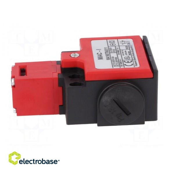 Safety switch: key operated | MA160 | NC + NO | IP65 | plastic image 3