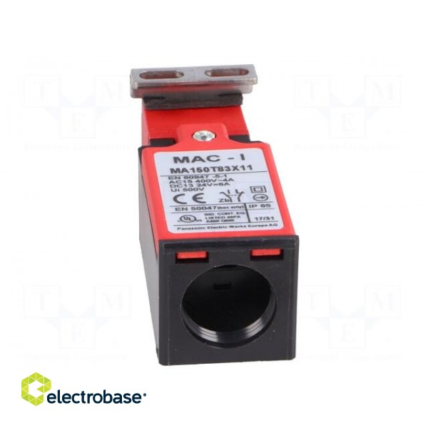 Safety switch: key operated | MA150 | NC + NO | IP65 | plastic image 5