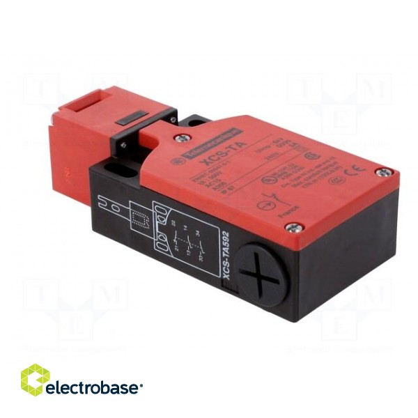 Safety switch: key operated | Series: XCSTA | Contacts: NC + NO x2 paveikslėlis 4