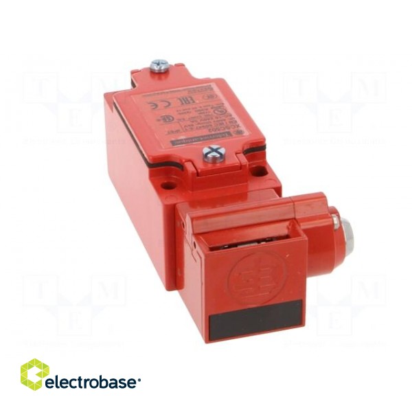 Safety switch: key operated | XCSC | NC + NO x2 | IP67 | metal | red image 9