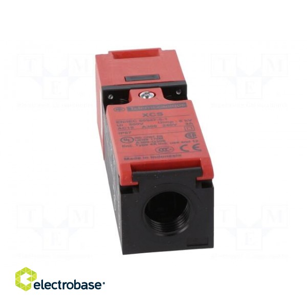 Safety switch: key operated | Series: XCSPA | Contacts: NC x2 | IP67 image 5