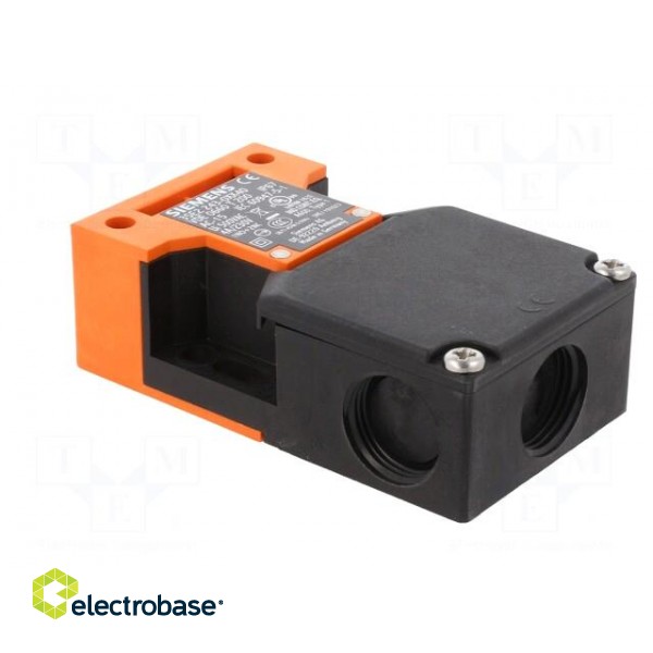 Safety switch: key operated | Contacts: NC x2 + NO | IP65 image 4
