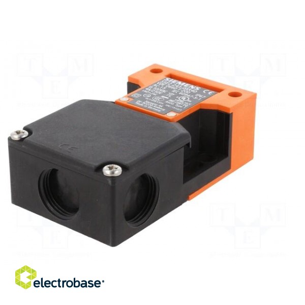 Safety switch: key operated | Contacts: NC x2 + NO | IP65 image 6