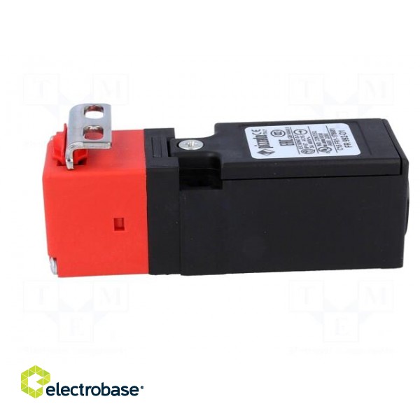 Safety switch: key operated | FR | NC x2 | IP67 | polymer | black,red image 3