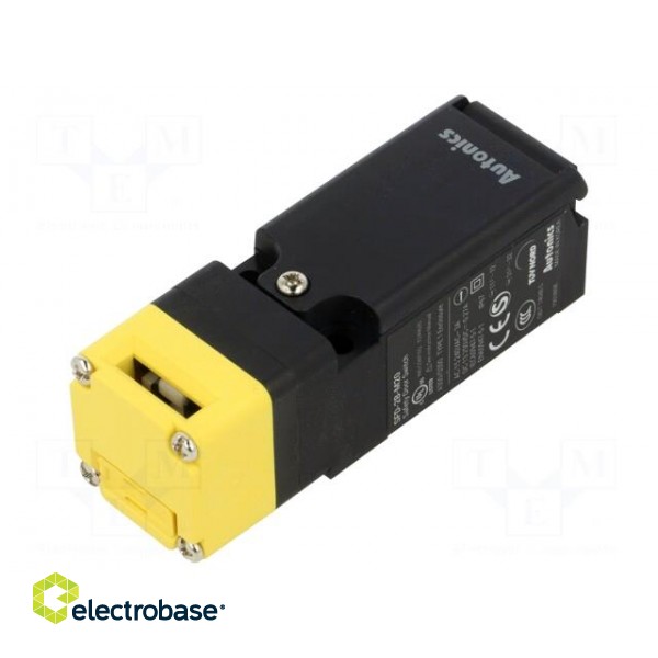 Safety switch: key operated | SFD | NC x2 | IP67 | Electr.connect: M20 image 1