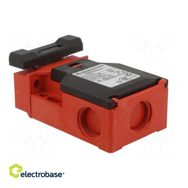 Safety switch: key operated | SK | NC + NO | IP65 | plastic | black,red image 4