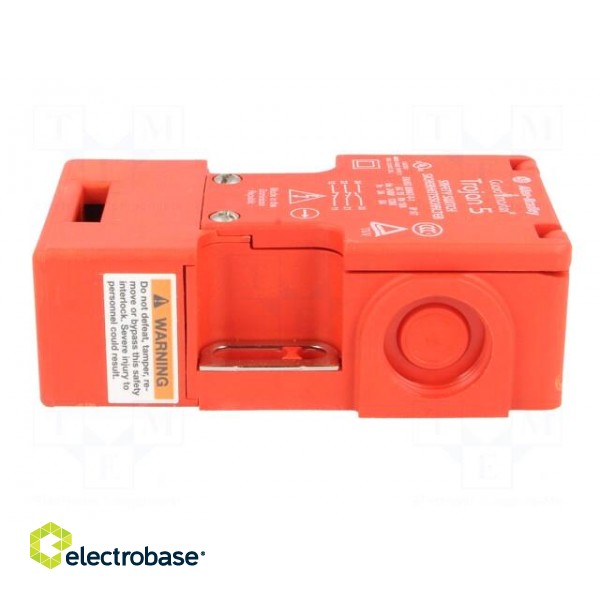 Safety switch: key operated | Series: TROJAN5 | Contacts: NC x2 фото 3