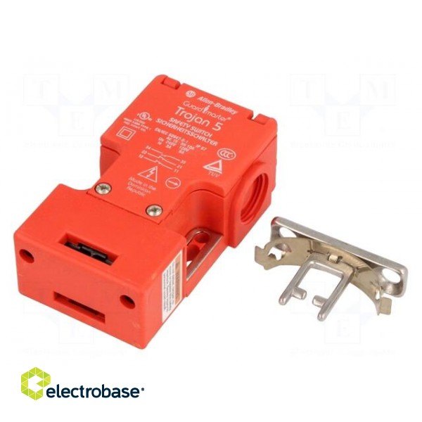 Safety switch: key operated | Series: TROJAN5 | Contacts: NC x2 image 1