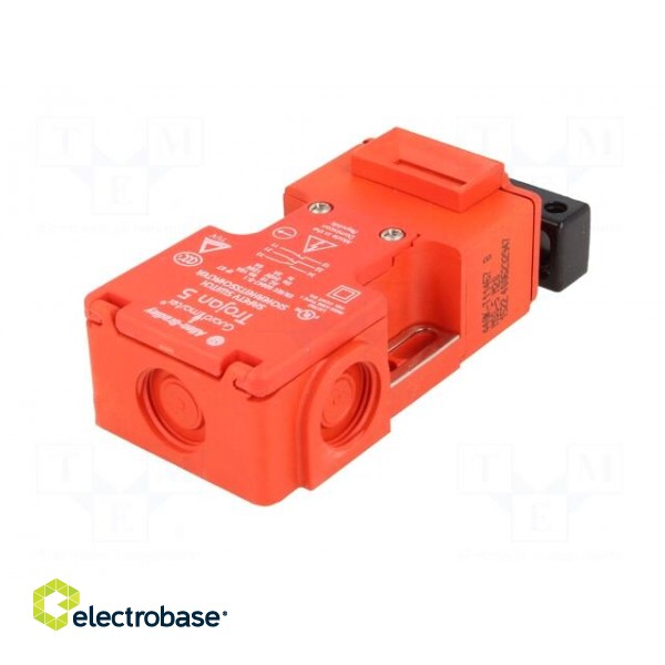 Safety switch: key operated | TROJAN5 | NC x2 | IP67 | PBT | red image 6