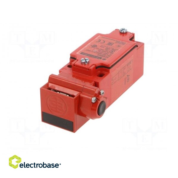 Safety switch: key operated | XCSB | NC + NO x2 | IP67 | metal | red image 2