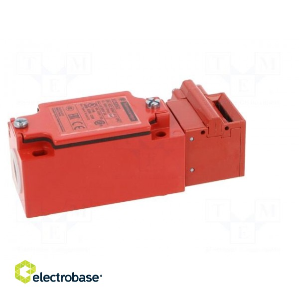 Safety switch: key operated | XCSB | NC + NO x2 | IP67 | metal | red image 7