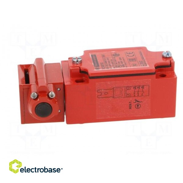 Safety switch: key operated | XCSB | NC x2 + NO | IP67 | metal | red image 3
