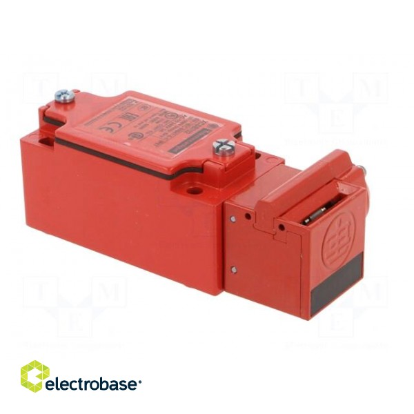 Safety switch: key operated | XCSB | NC x2 + NO | IP67 | metal | red image 8