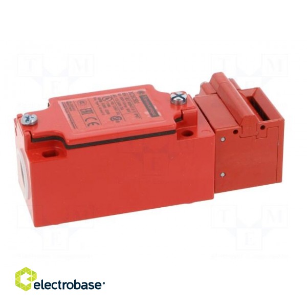 Safety switch: key operated | XCSC | NC + NO x2 | IP67 | metal | red image 7