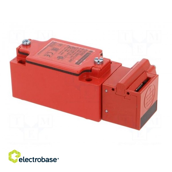 Safety switch: key operated | XCSC | NC + NO x2 | IP67 | metal | red image 8