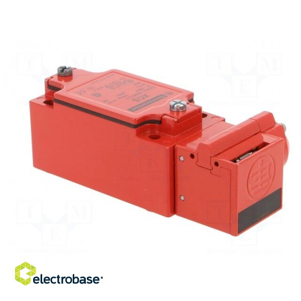 Safety switch: key operated | XCSC | NC x2 + NO | IP67 | metal | red image 8