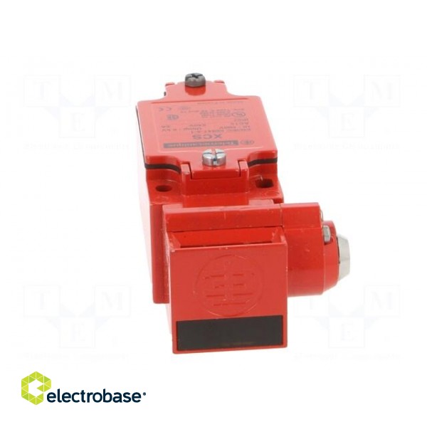 Safety switch: key operated | XCSC | NC x2 + NO | IP67 | metal | red image 9