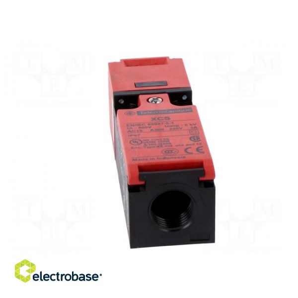 Safety switch: key operated | Series: XCSPA | Contacts: NC + NO image 5