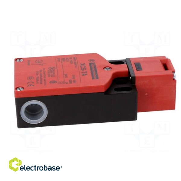 Safety switch: key operated | Series: XCSTA | Contacts: NC + NO x2 paveikslėlis 7