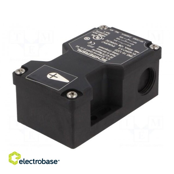 Safety switch: magnetic | BNS 16 | NC x2 + NO | IP67 | plastic | 400mA image 1