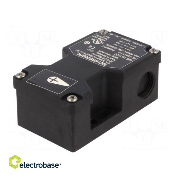 Safety switch: magnetic | BNS 16 | NC x2 + NO | IP67 | plastic | 400mA image 2