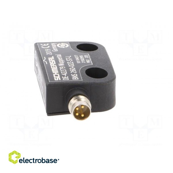 Safety switch: magnetic | BNS 260 | NC x2 | IP67 | Electr.connect: M8 image 9