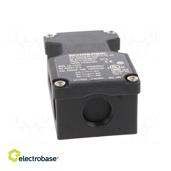 Safety switch: magnetic | Series: BNS 16 | Contacts: NC x2 + NO фото 5