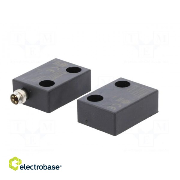 Safety switch: magnetic | Contacts: NO x2 | IP67 | Electr.connect: M8 image 6