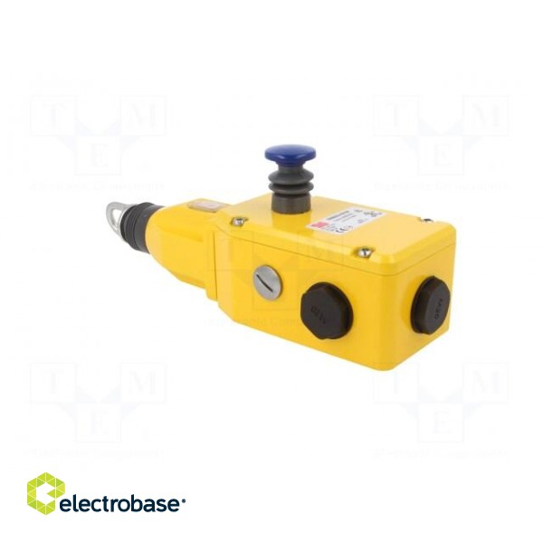 Safety switch: rope | NC x2 + NO | Series: ER6022 | Line: 80m | IP67 image 4