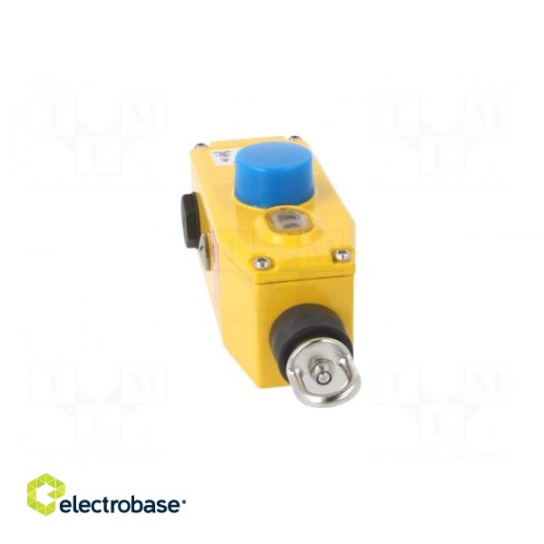 Safety switch: rope | NC x2 + NO | ER5018 | -25÷80°C | IP67 | yellow image 9