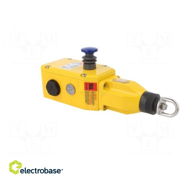 Safety switch: rope | NC x2 + NO | Series: ER6022 | Line: 80m | IP67 фото 8