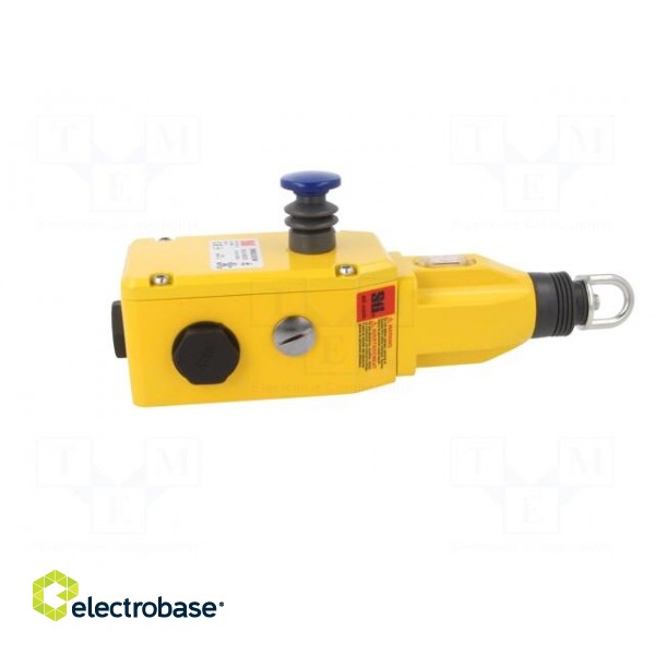 Safety switch: rope | NC x2 + NO | Series: ER6022 | Line: 80m | IP67 image 7