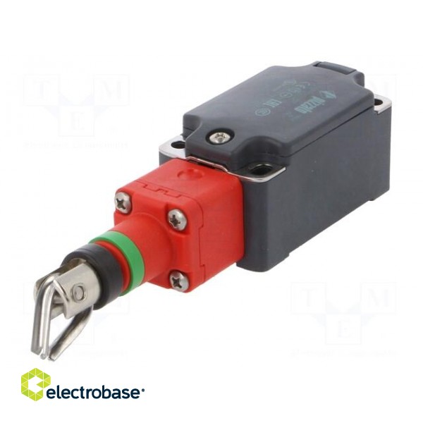 Safety switch: singlesided rope switch | NC + NO | Series: FP | IP67 image 1