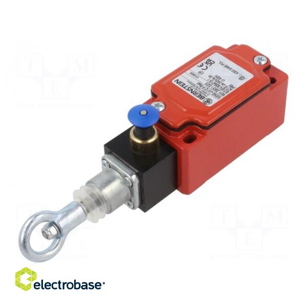 Safety switch: singlesided rope switch | NC + NO | SIEM2 | -30÷80°C image 1
