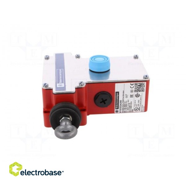 Safety switch: singlesided rope switch | NC + NO | XY2CE | -25÷70°C image 3