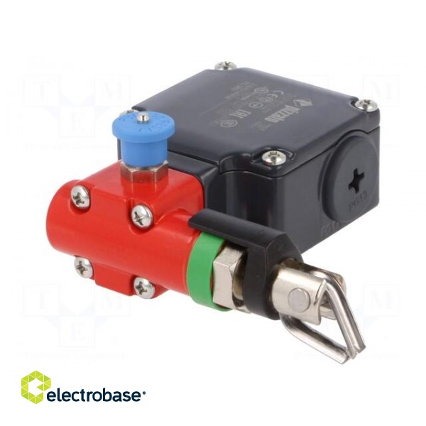 Safety switch: singlesided rope switch | NC x2 | Series: FL | IP67 image 1
