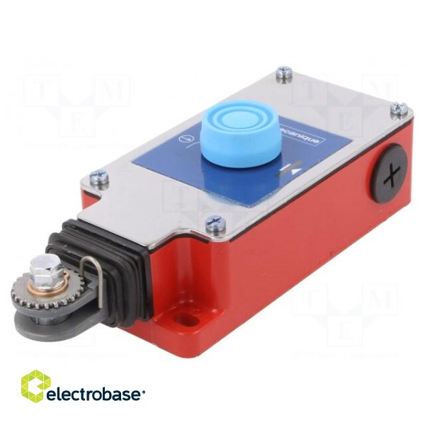 Safety switch: singlesided rope switch | NC x2 | XY2CH | -25÷70°C image 1